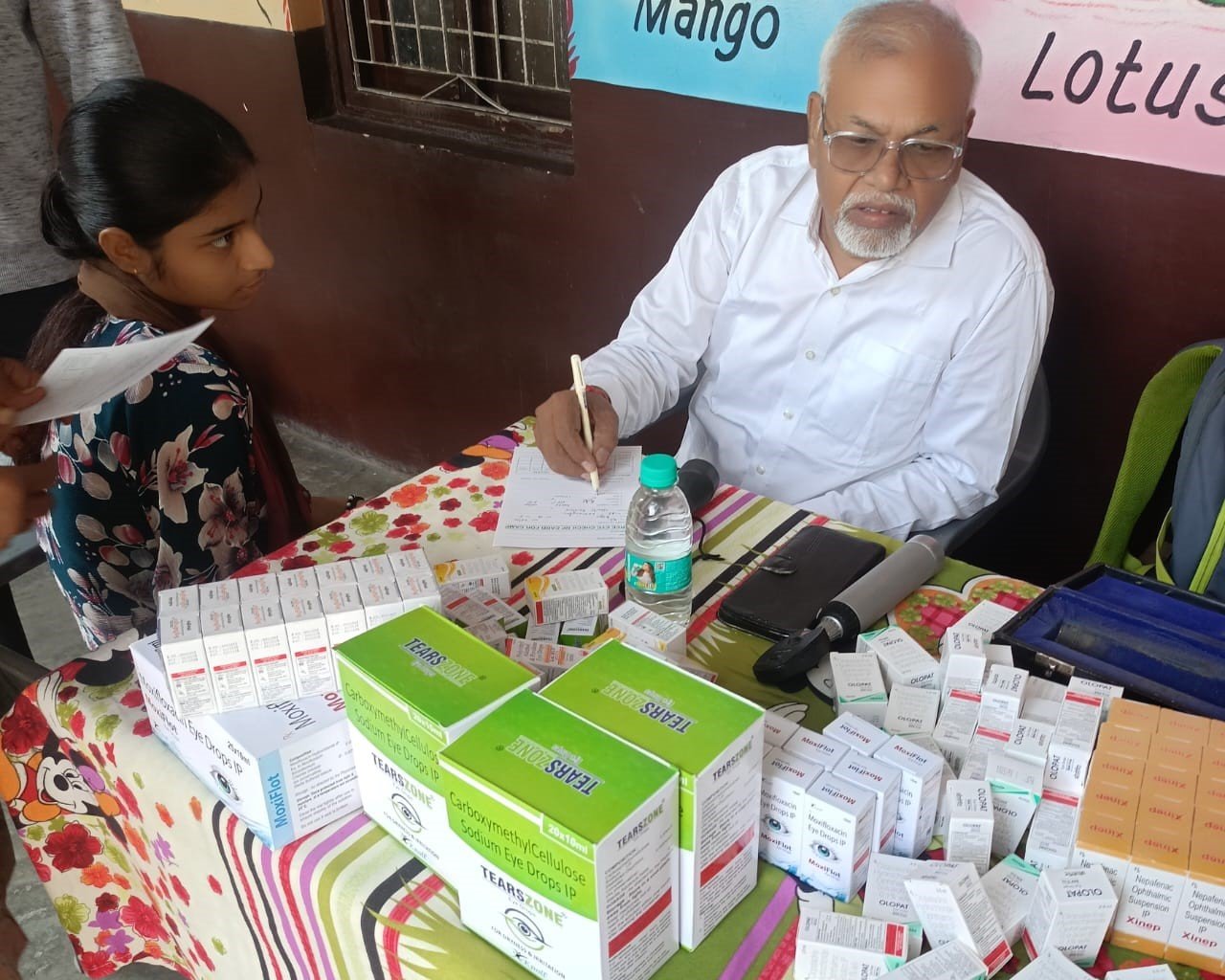 Sight First: Free Eye Screening & Cataract Surgery Camp by Lions Club Delhi, Naya Bazar